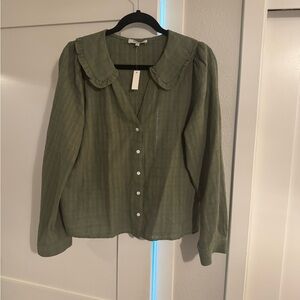 Madewell peasant top
